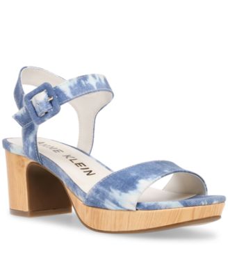 Anne Klein - Peony Block-Heel Sandals