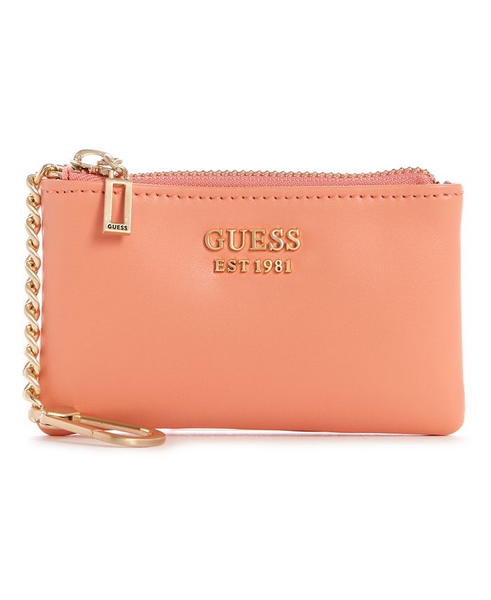 GUESS Hensely Zip Pouch - Macy's