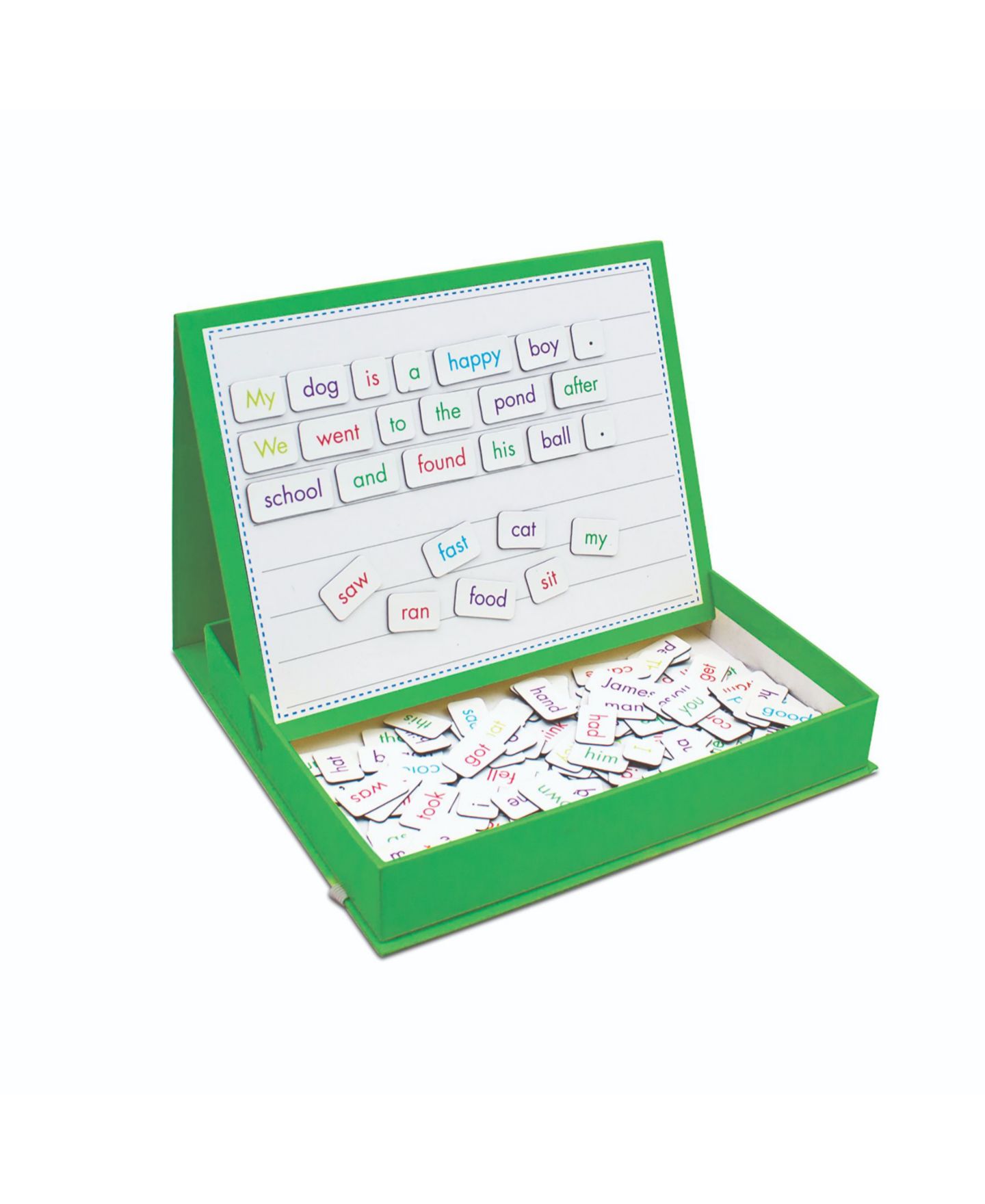 Детские игрушки Redbox Rainbow Sentences Magnetic Sentence Building 160-Piece Activity Set, Ages 5+ — фото 4