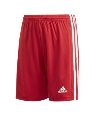 mens red adidas shorts