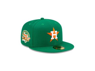 green astros fitted hat