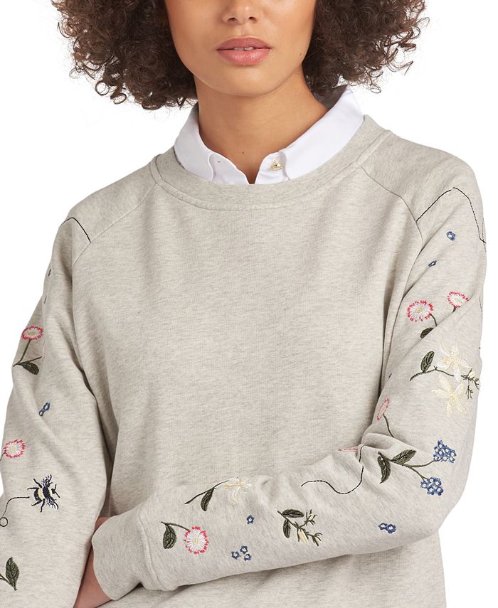 womens barbour sweatshirt