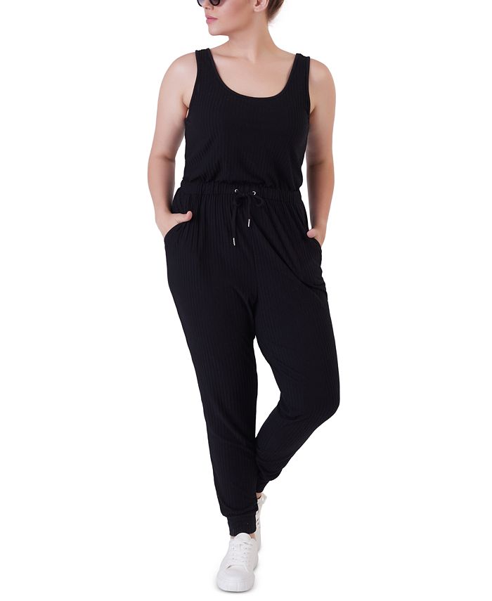 Macy's black overalls shop