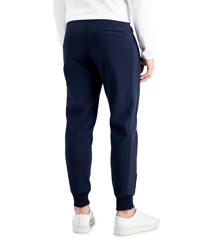 Michael Kors Men's Nylon Mix Jogger Pants - Macy's