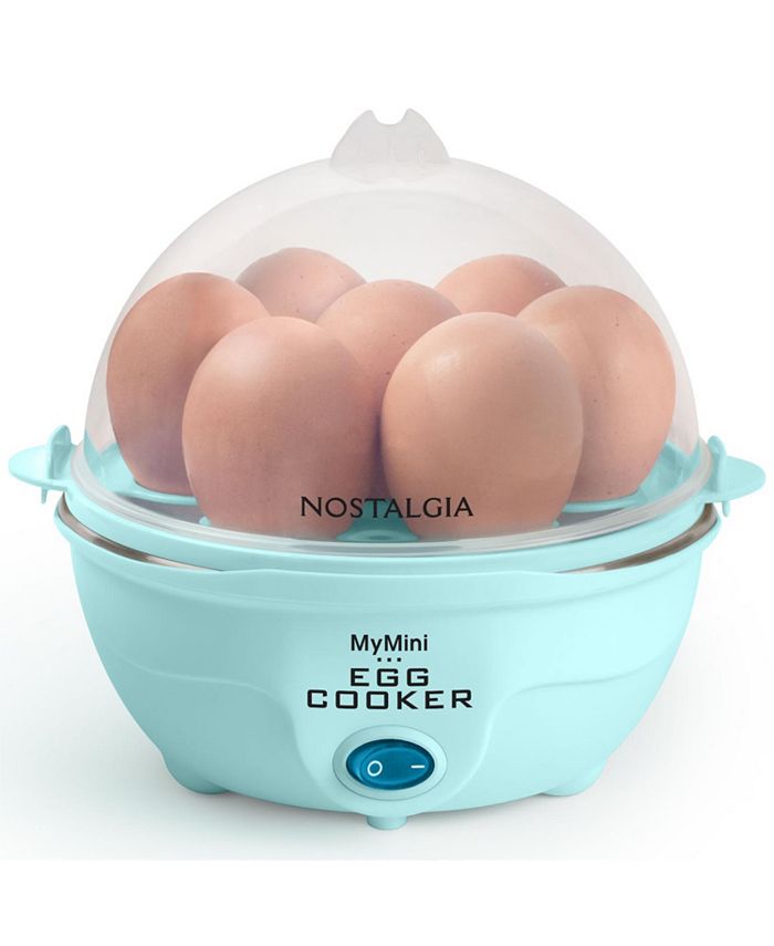 Nostalgia EC7AQ Premium 7Egg Cooker, Aqua Macy's