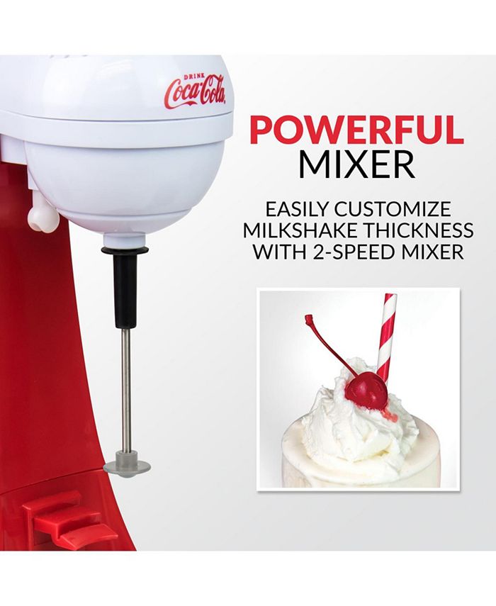 Nostalgia MLKS100COKE CocaCola Limited Edition TwoSpeed Milkshake