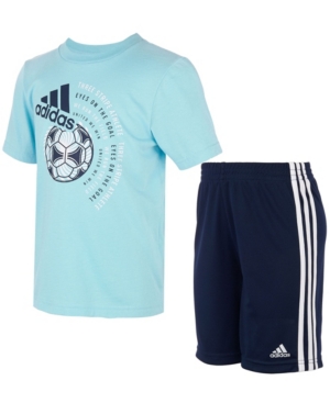 Little Boys Graphic T-shirt and Shorts Set 2 Piece