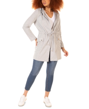 Hooded Knit Jacket