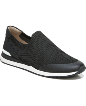 Naturalizer Lafayette Slip-on Sneakers Women's Shoes In Black Fly Knit