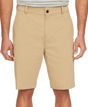 Nike Dri-fit Uv Flat Front Chino Golf Shorts In Para Beige
