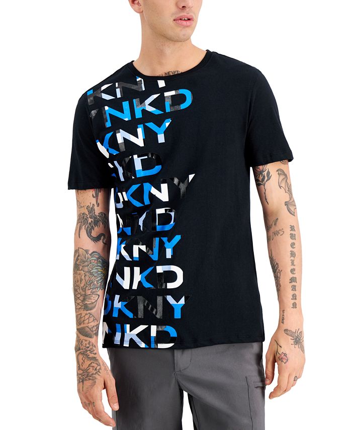 DKNY Men's Multiple Logo T-Shirt - Macy's