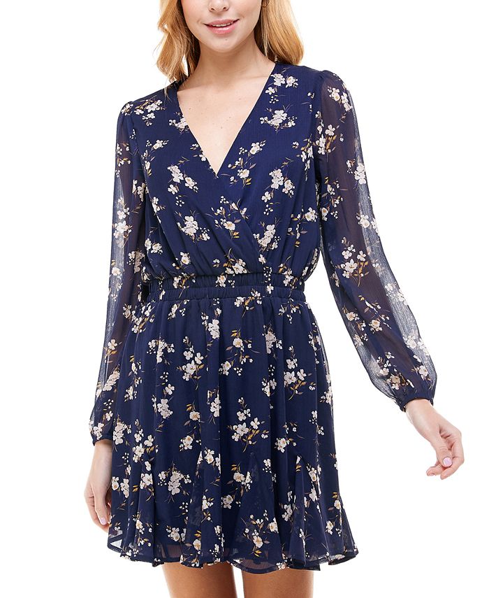 Macy's trixxi best sale junior dress