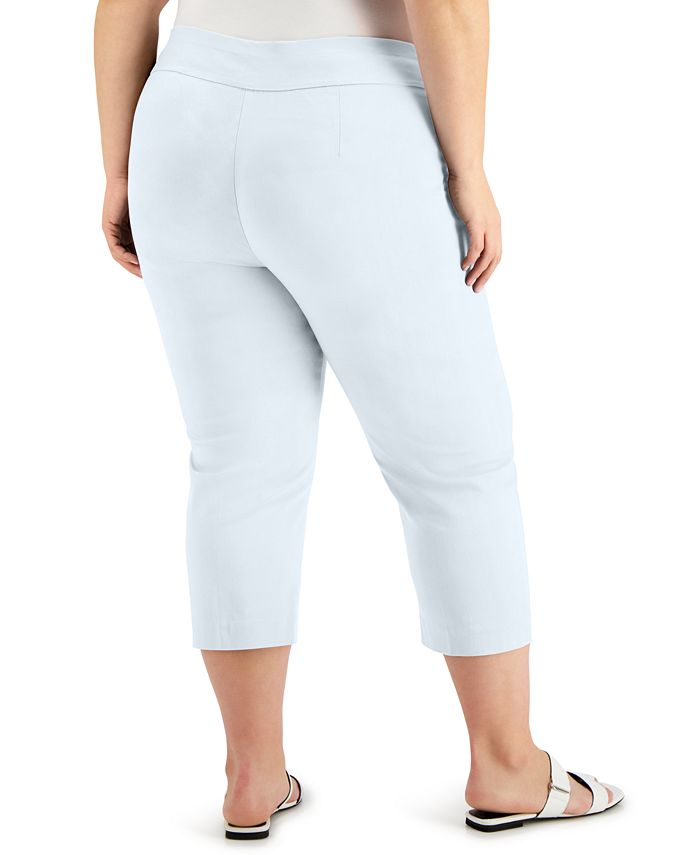 alfani capri pants plus size