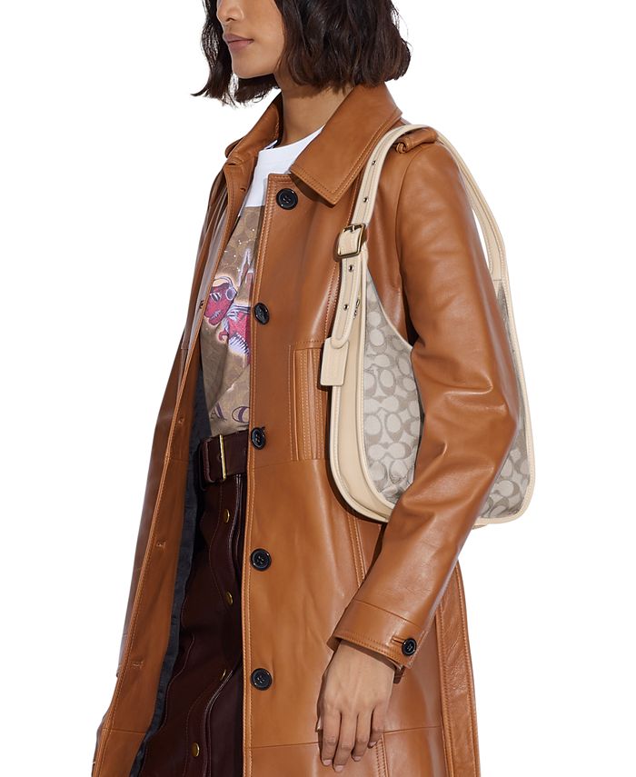 COACH Ergo Medium Shoulder Bag In Signature Jacquard & Reviews