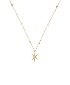 Crystal Chain Star Necklace