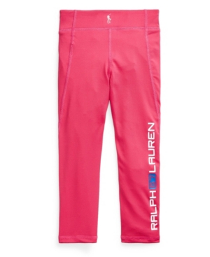 Little Girls Logo Stretch Jersey Legging Pants