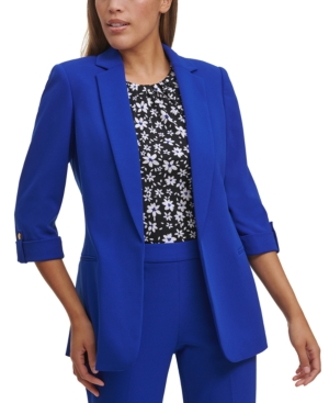 Calvin klein royal blue blazer cheap