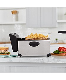 Classic 3-L. Stainless Steel Deep Fryer 