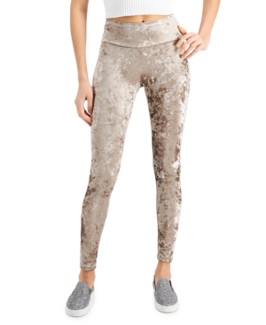 Inc Women's Crushed Velvet Leggings Created for Macy's