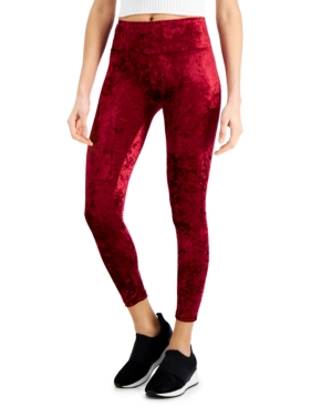 Inc Women's Crushed Velvet Leggings Created for Macy's