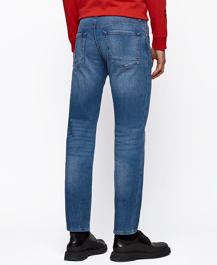 Hugo Boss BOSS Men's MidBlue RegularFit Jeans & Reviews Hugo Boss