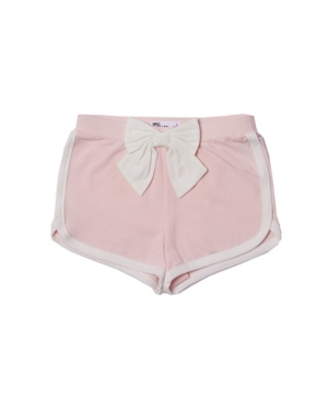Little Girls Bow Front Shortie Short