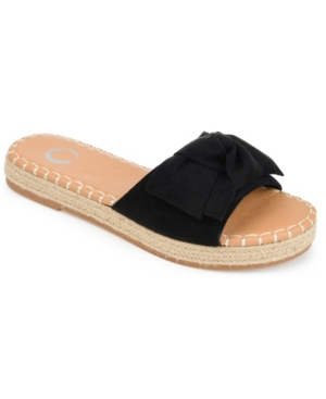 Journee Collection Evva Espadrille Slide Sandal Women's Shoes