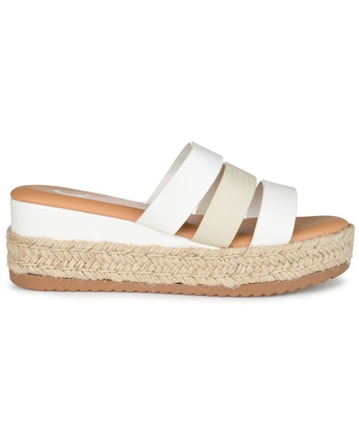 Journee Collection Whitty Espadrille Slide Sandals & Reviews Sandals
