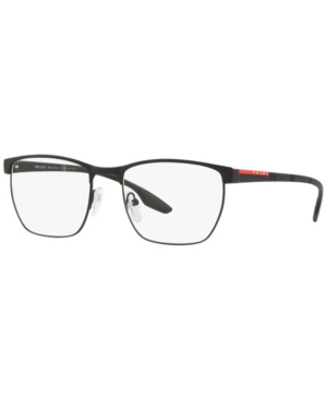 Prada Ps 50lv Men's Irregular Eyeglasses In Clear
