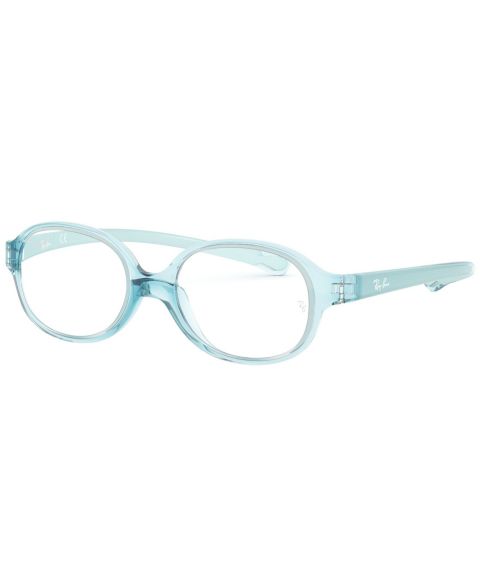 Детские очки Ray-Ban Oval Plastic RB1587 Eyeglasses(Ages 00-03), цвет: Светлый синий