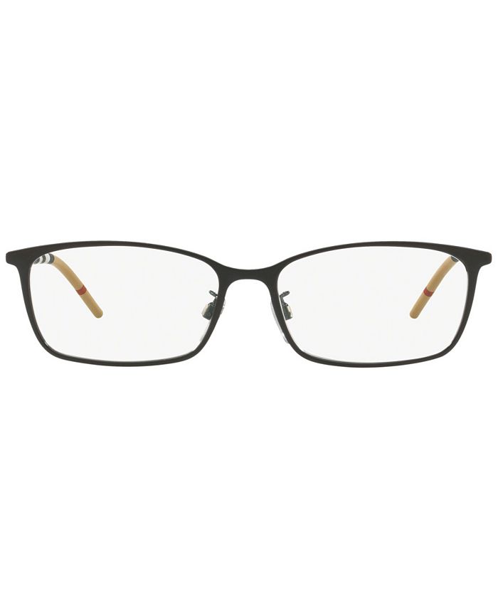 Burberry BE1329D Men's Rectangle Eyeglasses & Reviews Eyeglasses by