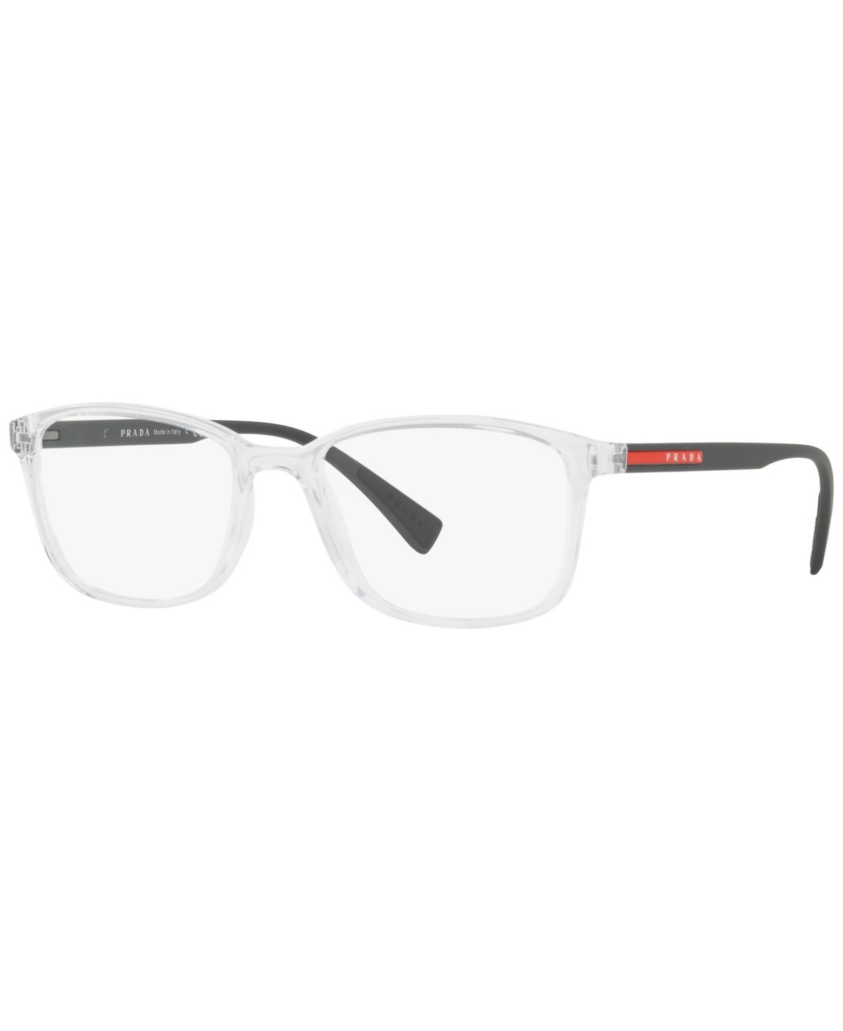 Ps 04IV Men's Rectangle Eyeglasses - Crystal