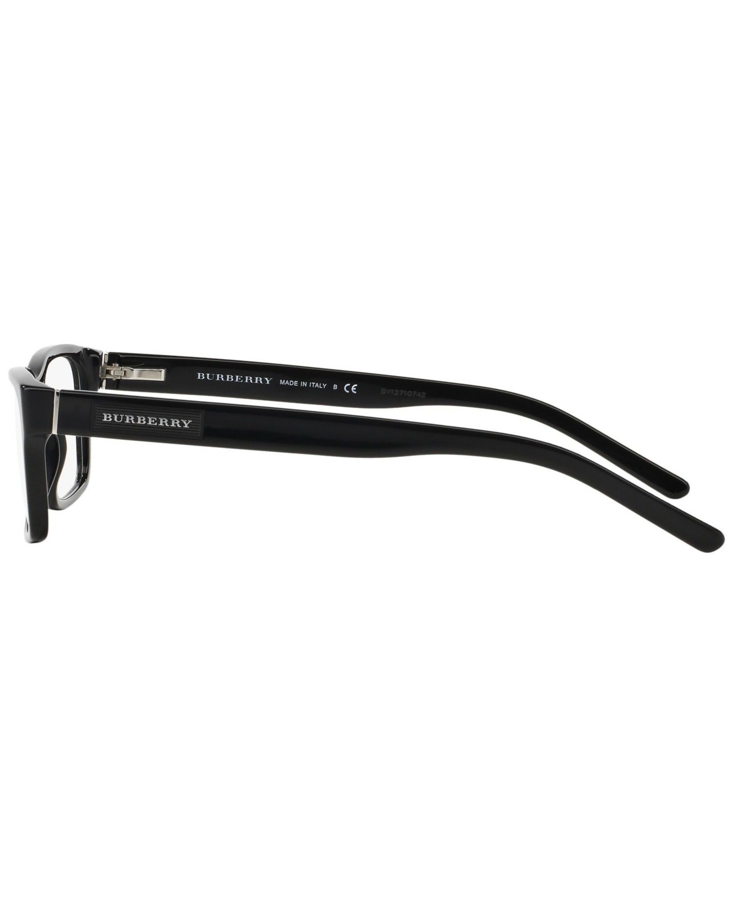 Мужские очки Burberry Man Square Plastic BE2108 Eyeglasses, цвет: Чёрный — фото 2