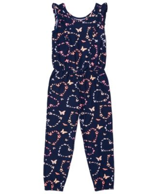 Epic Threads Little Girls All over Print Jumpsuit - Macy's