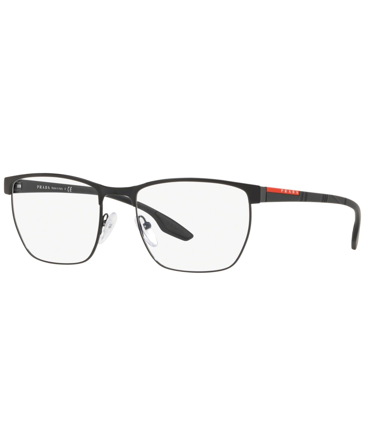 Ps 50LV Men's Irregular Eyeglasses - Black