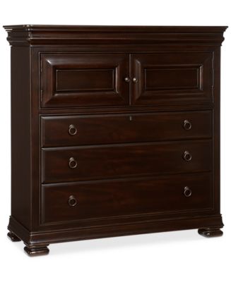 Furniture Heathridge 3 Drawer Chest, Created for Macy's ...