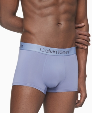 Ck Black Men's Micro Low-Rise Trunks