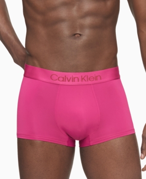Ck Black Men's Micro Low-Rise Trunks