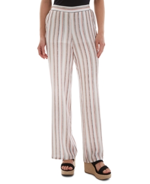 Bcx Juniors' Striped Wide-Leg Pants