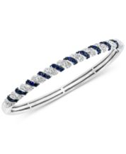 EFFY Collection EFFY® Men's Heavy Curb Link Bracelet in Sterling Silver -  Macy's