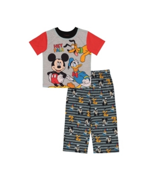 Mickey Mouse Toddler Boys 2 Piece Pajama Set