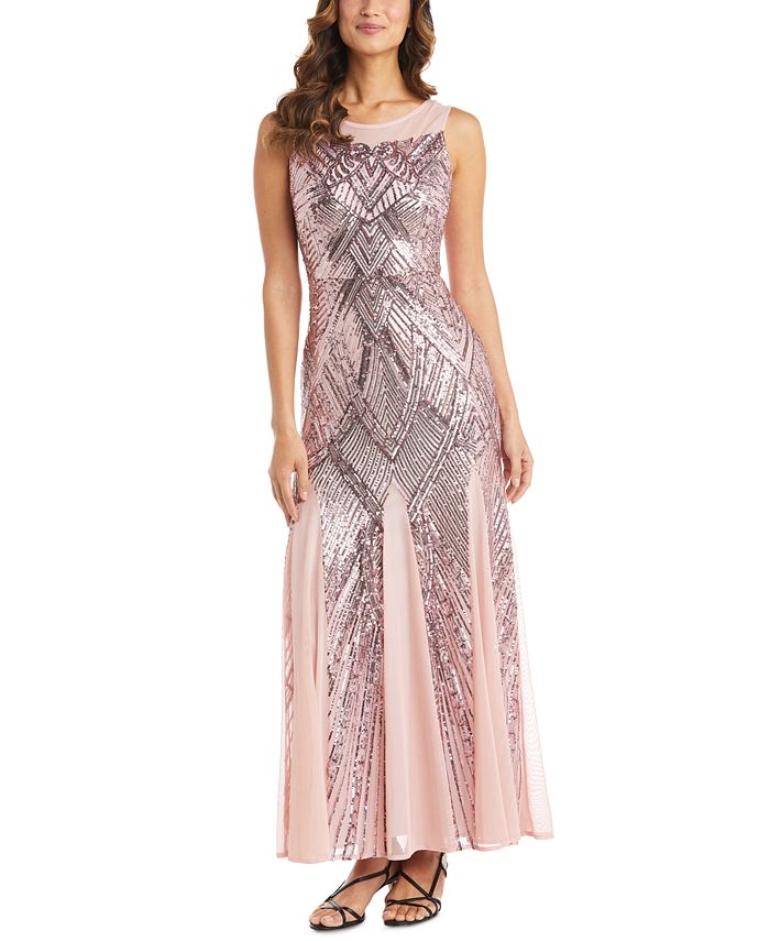 nightway sequin gown