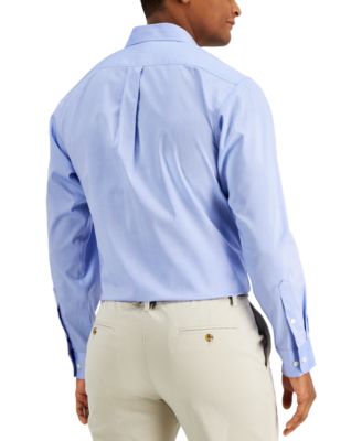 Men's Regular Fit Pinpoint Dress Shirt, Created for Macy's
