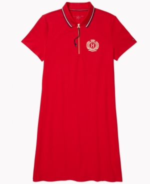 Tommy Hilfiger Adaptive Women's Extended-Zipper Polo Dress