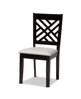 Lilly Modern and Contemporary Fabric Upholstered 5 Piece Dining Set