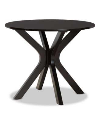 Julia Modern and Contemporary Fabric Upholstered 5 Piece Dining Set