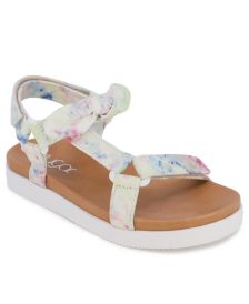 Big Girls Tie Dye Sandals