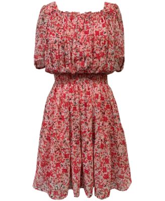 Taylor - Square-Neck Peasant Dress