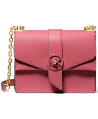 michael michael kors greenwich leather convertible crossbody