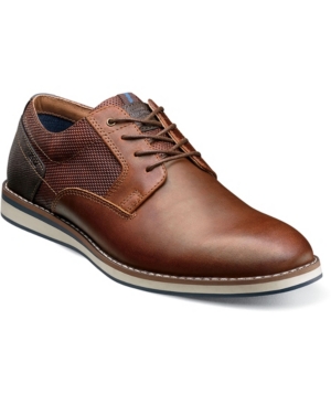 Shop Nunn Bush Men's Circuit Plain Toe Lace-up Oxford In Brandy